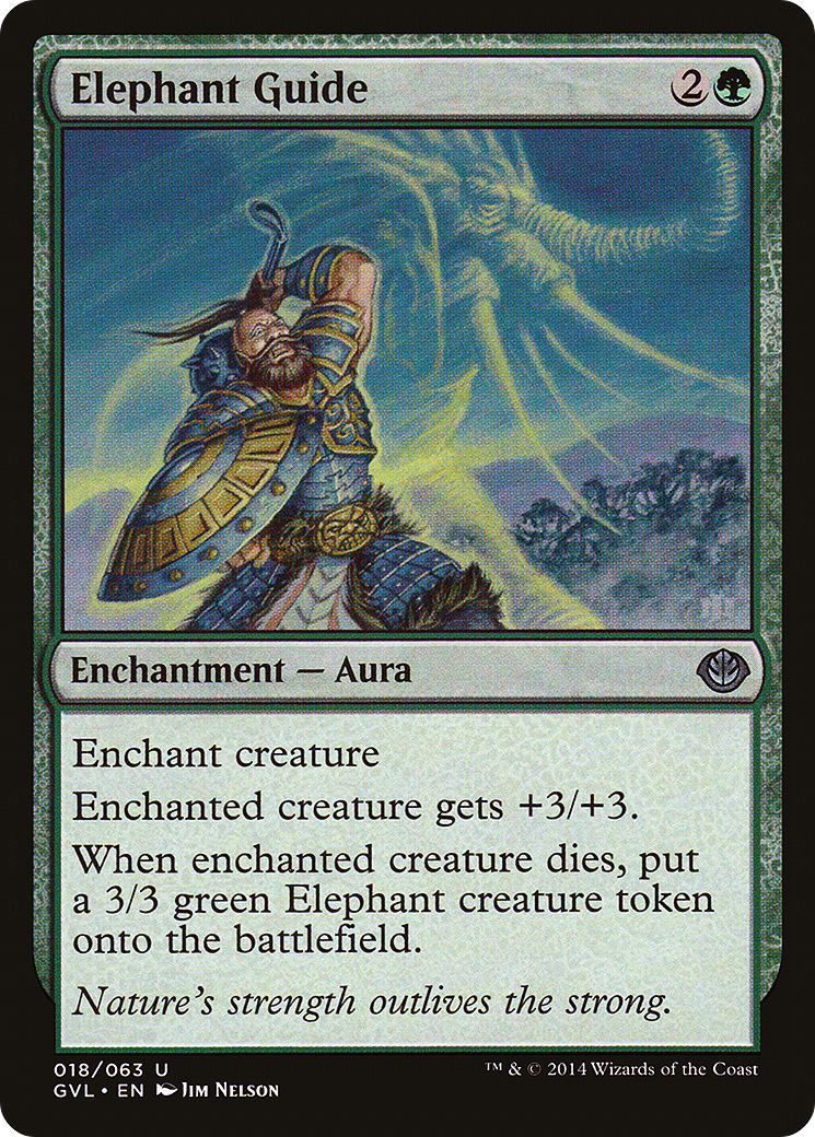 Elephant Guide (DD3-018) [Duel Decks Anthology: Garruk vs. Liliana]