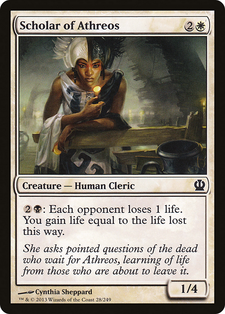 Scholar of Athreos (THS-028) [Theros]