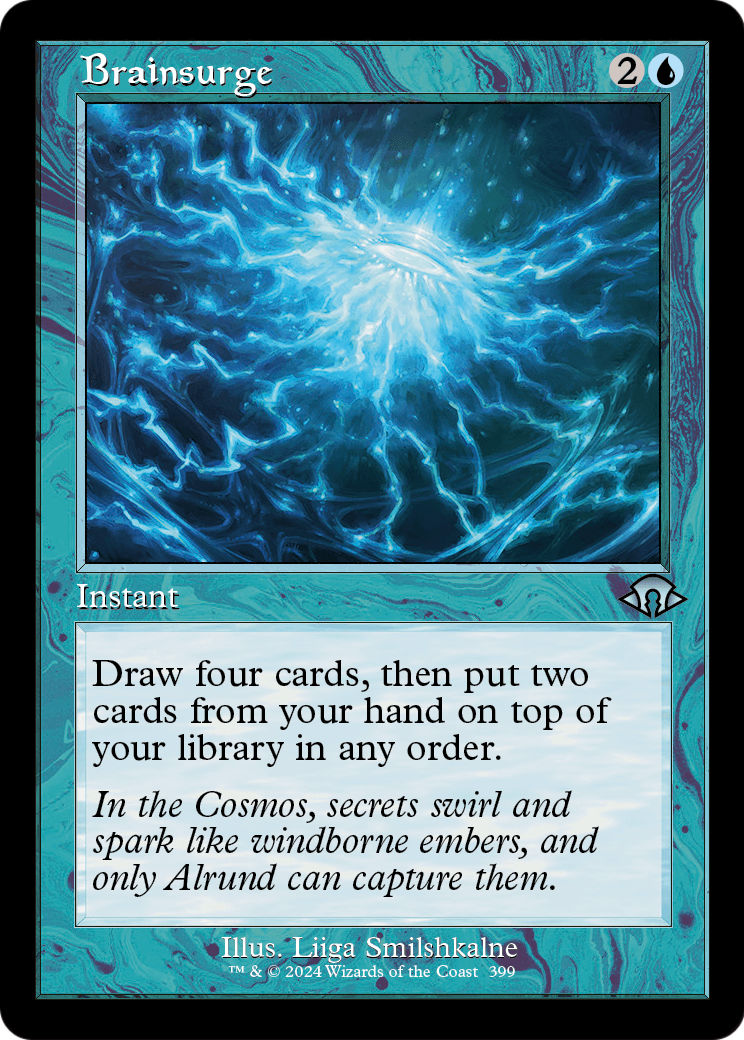 Brainsurge (Retro Frame) (MH3-399) [Modern Horizons 3] Foil