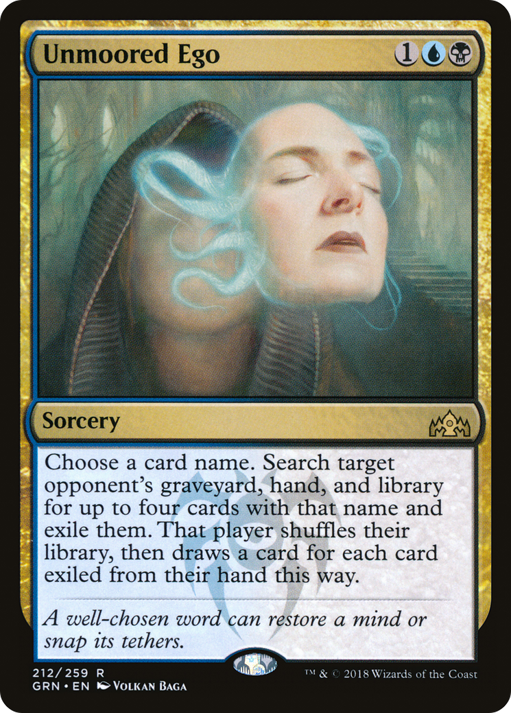 Unmoored Ego (GRN-212) [Guilds of Ravnica] Foil