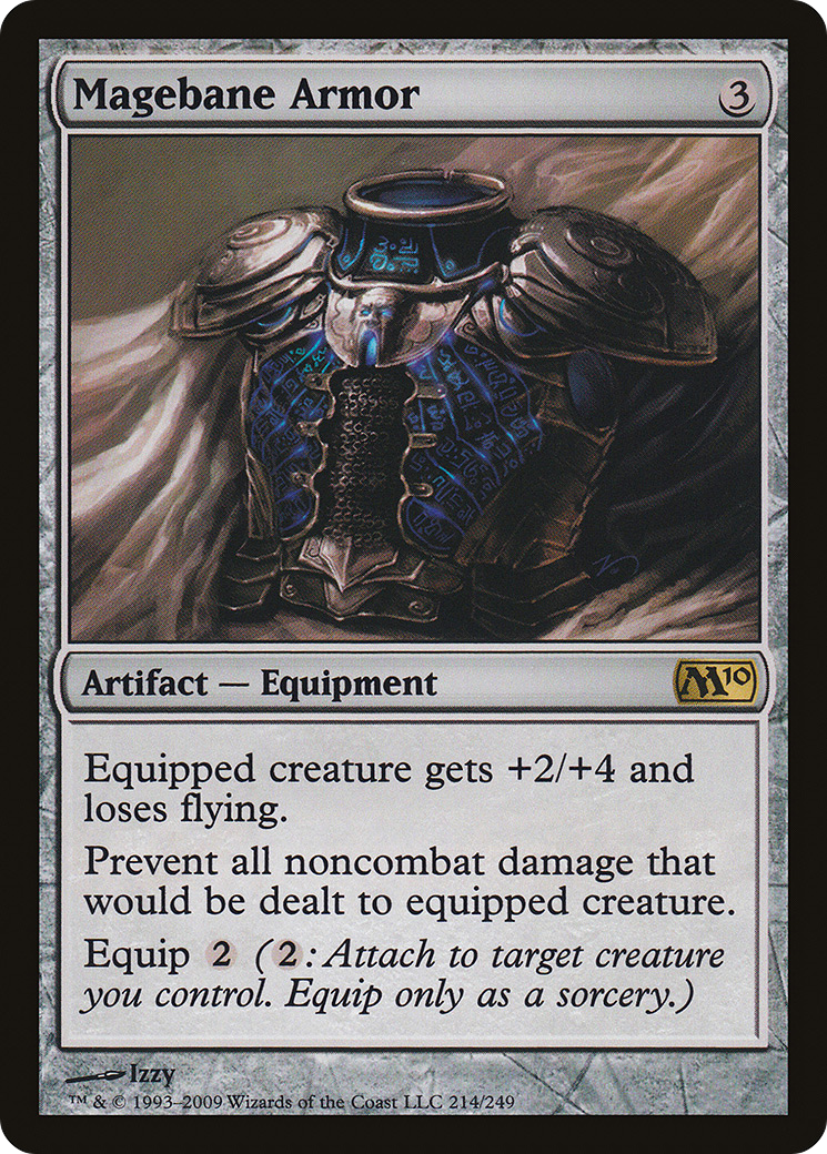 Magebane Armor (M10-214) [Magic 2010] Foil