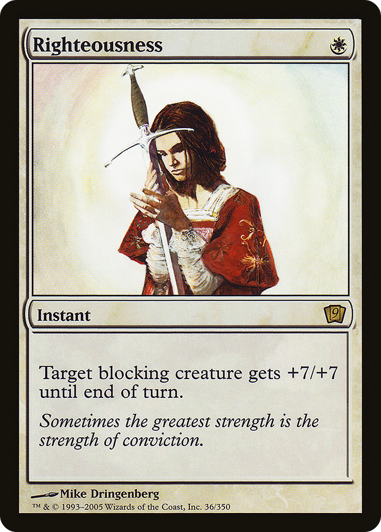 Righteousness (9ED-036) [9th Edition]