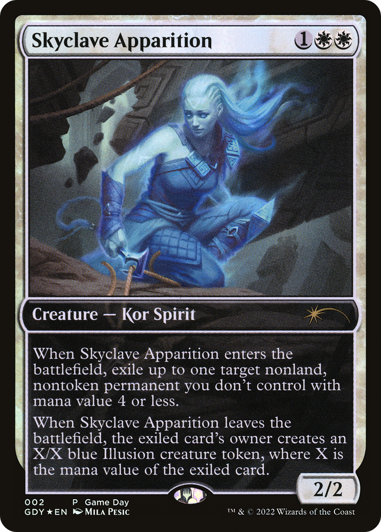 Skyclave Apparition (GAME-002) [Game Day Promos] Foil