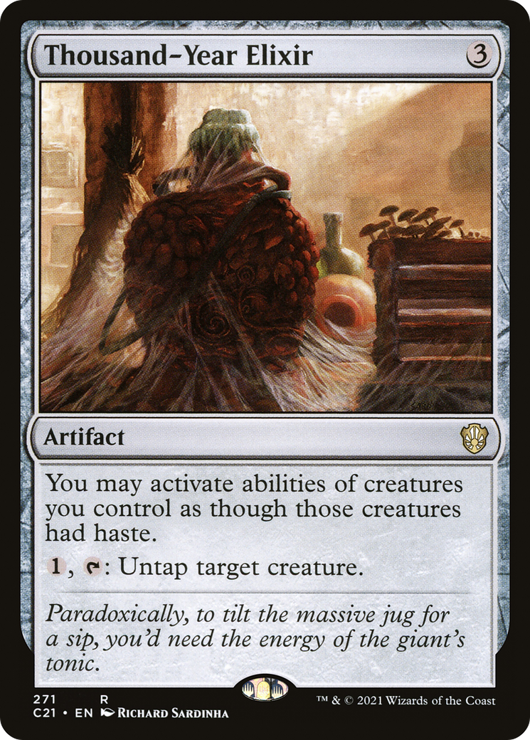 Thousand-Year Elixir (C21-271) [Commander 2021]