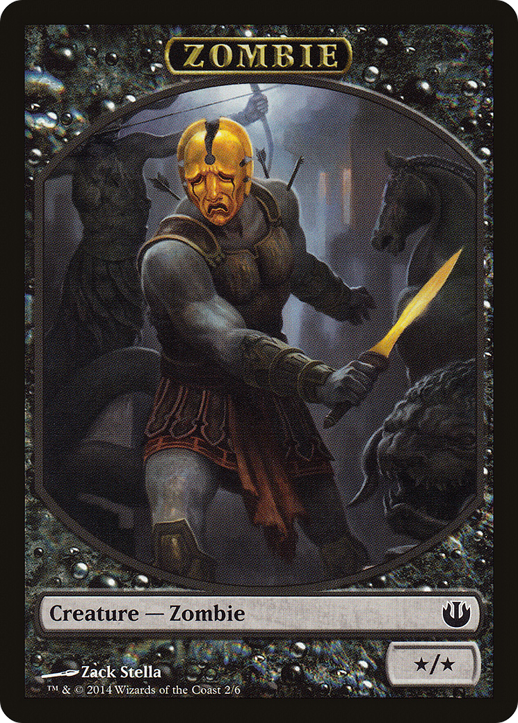 Zombie Token (JOU-002) [Journey into Nyx Tokens]