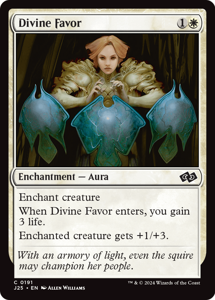 Divine Favor (J25-191) [Foundations Jumpstart]