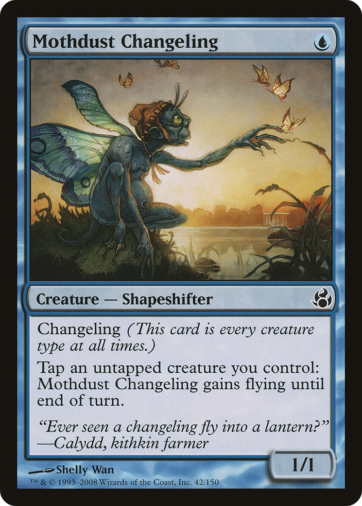Mothdust Changeling (MOR-042) [Morningtide]