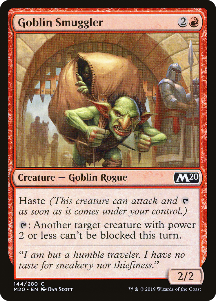 Goblin Smuggler (M20-144) [Core Set 2020]