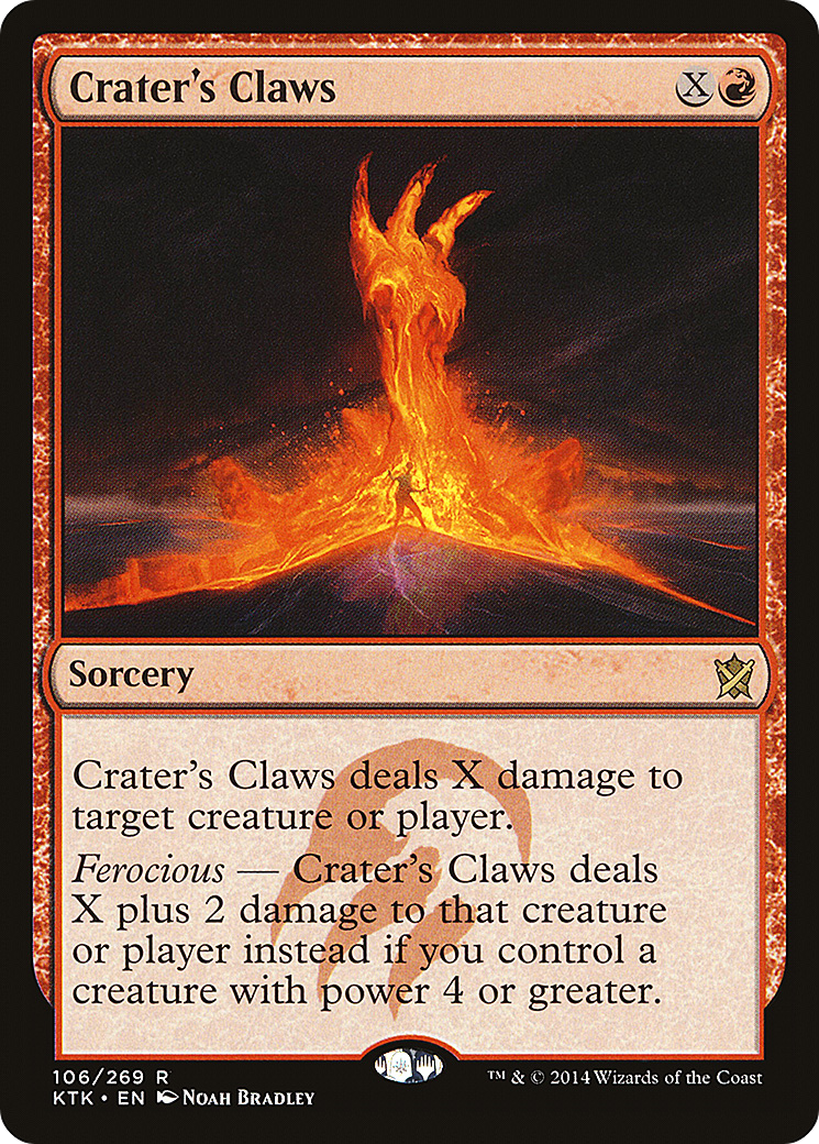 Crater's Claws (KTK-106) [Khans of Tarkir]