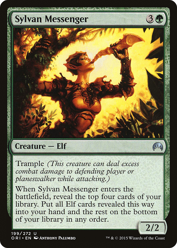 Sylvan Messenger (ORI-199) [Magic Origins]