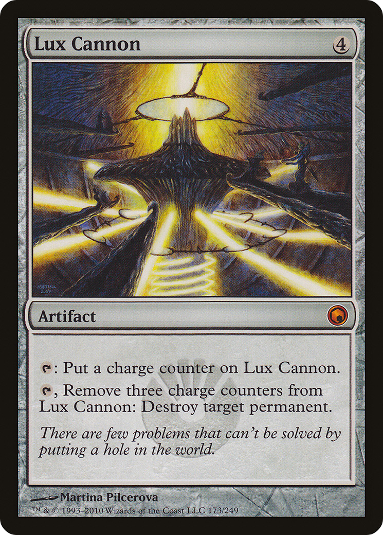 Lux Cannon (SOM-173) [Scars of Mirrodin] Foil