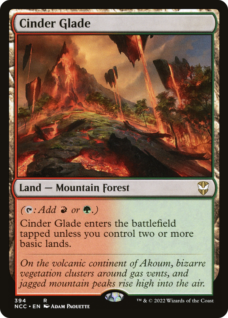 Cinder Glade (NCC-394) [New Capenna Commander]