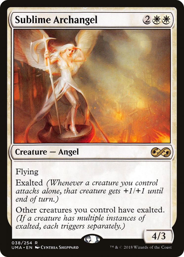 Sublime Archangel (UMA-038) [Ultimate Masters] Foil
