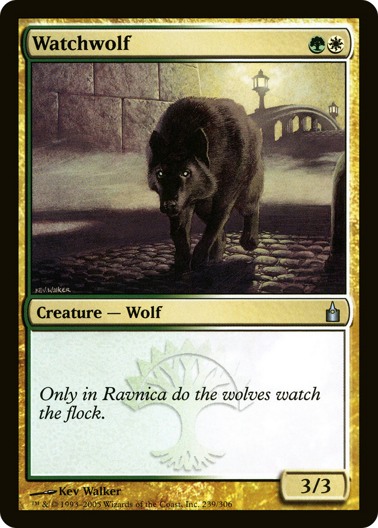 Watchwolf (RAV-239) [Ravnica: City of Guilds] Foil