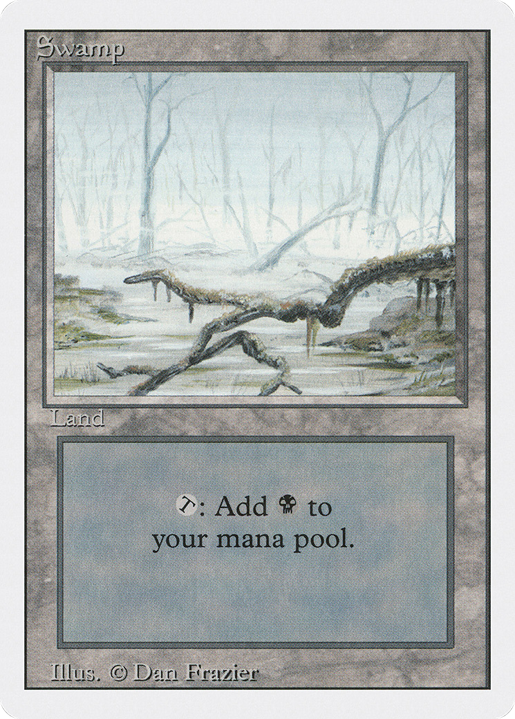 Swamp (A) (3ED-299) [Revised Edition]
