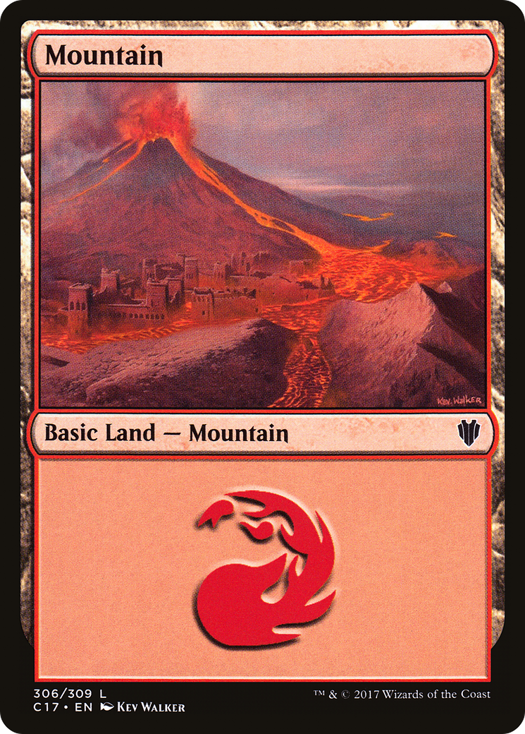 Mountain (C17-306) [Commander 2017]