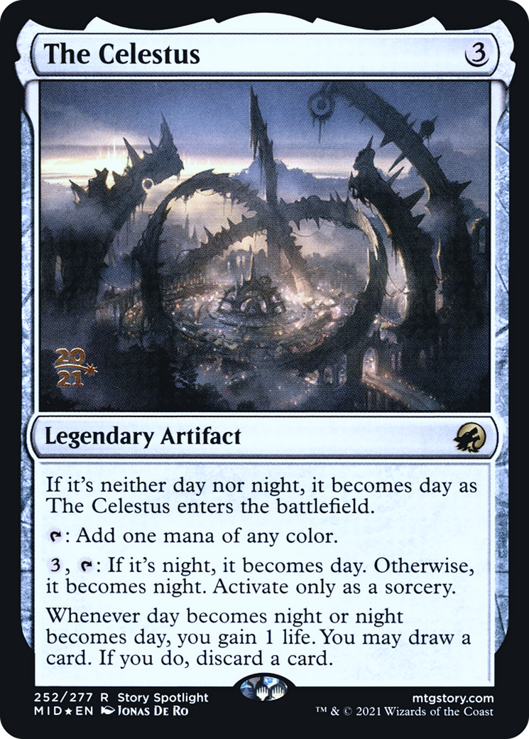 The Celestus (PRE-252S) [Innistrad: Midnight Hunt Promos] Foil