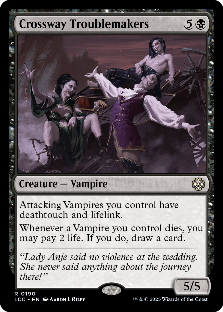 Crossway Troublemakers (LCC-190) [The Lost Caverns of Ixalan Commander]