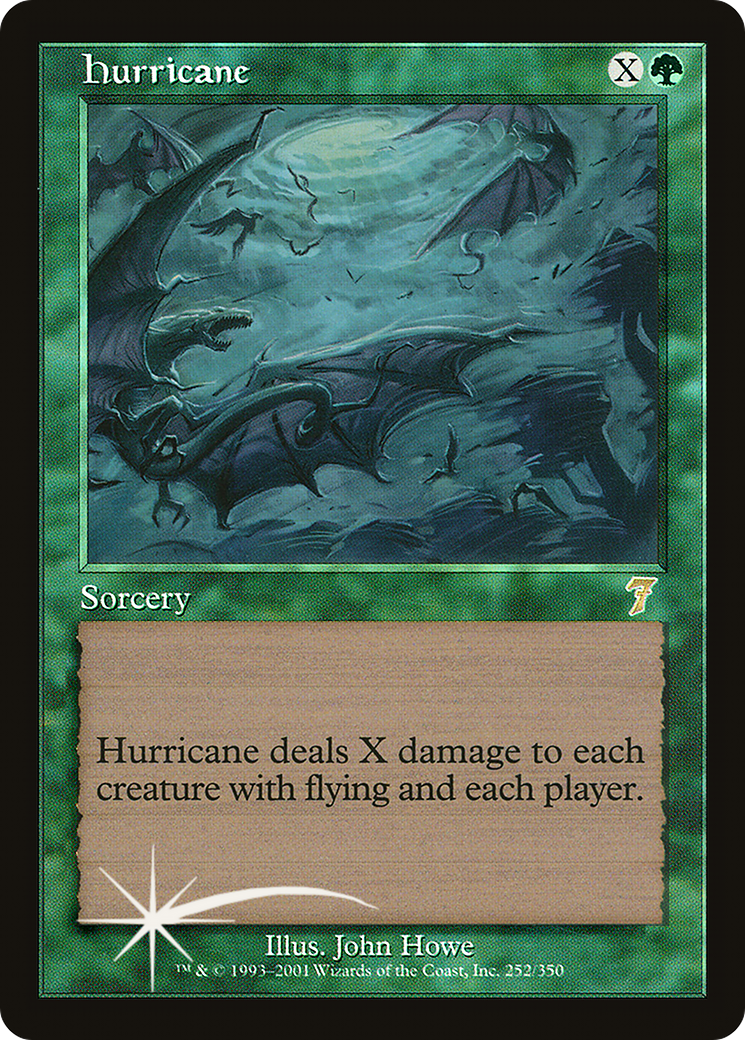 Hurricane (7ED-252★) [7th Edition] Foil
