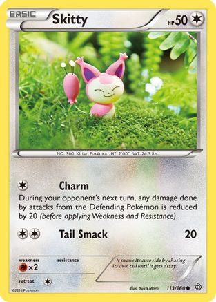 Skitty (113/160) [XY  Primal Clash] - Common