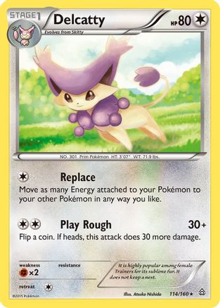 Delcatty (114/160) [XY  Primal Clash] - Rare