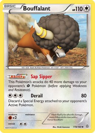 Bouffalant (119/160) [XY  Primal Clash] - Uncommon