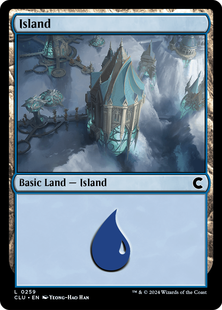 Island (CLU-259) [Ravnica: Clue Edition]