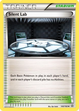 Silent Lab (140/160) [XY  Primal Clash] Reverse Holofoil - Uncommon