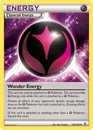 Wonder Energy (144/160) [XY  Primal Clash] Reverse Holofoil - Uncommon