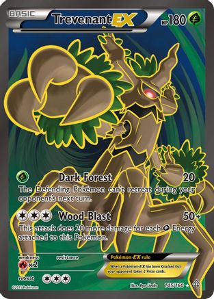 Trevenant EX (145 Full Art) (145/160) [XY  Primal Clash] Holofoil - Ultra Rare