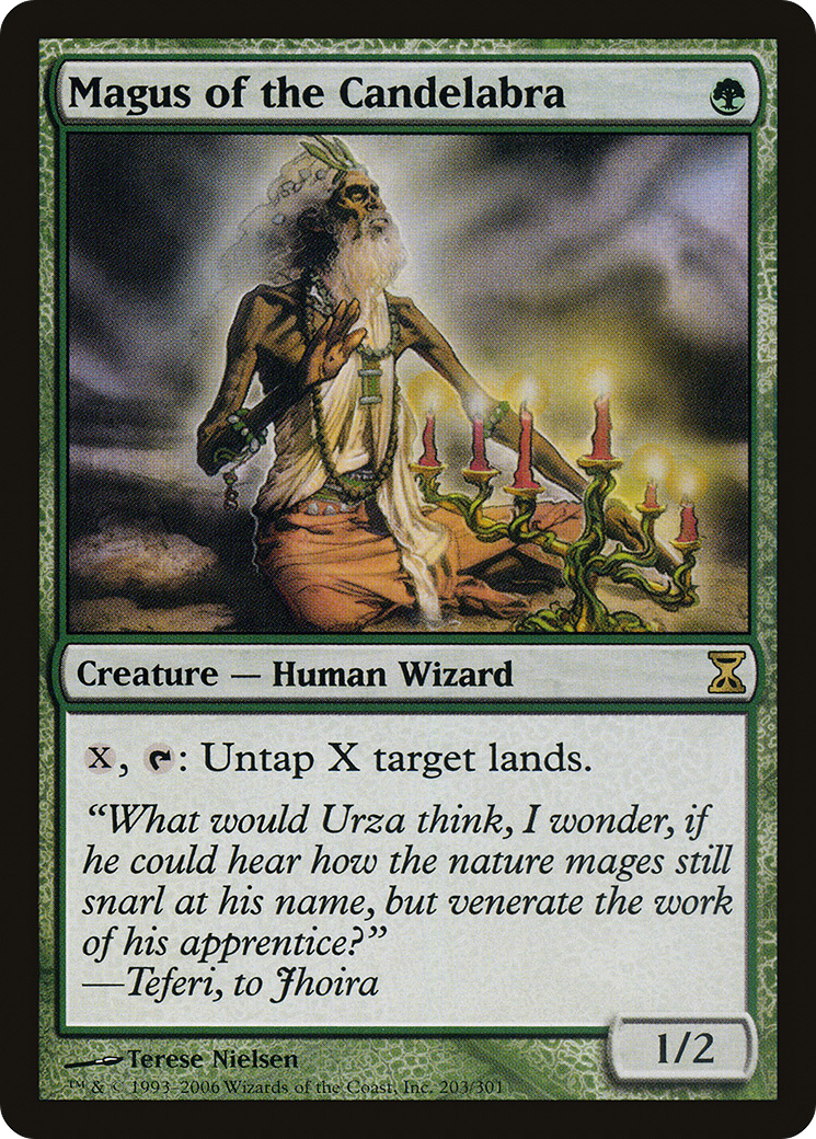 Magus of the Candelabra (TSP-203) [Time Spiral]