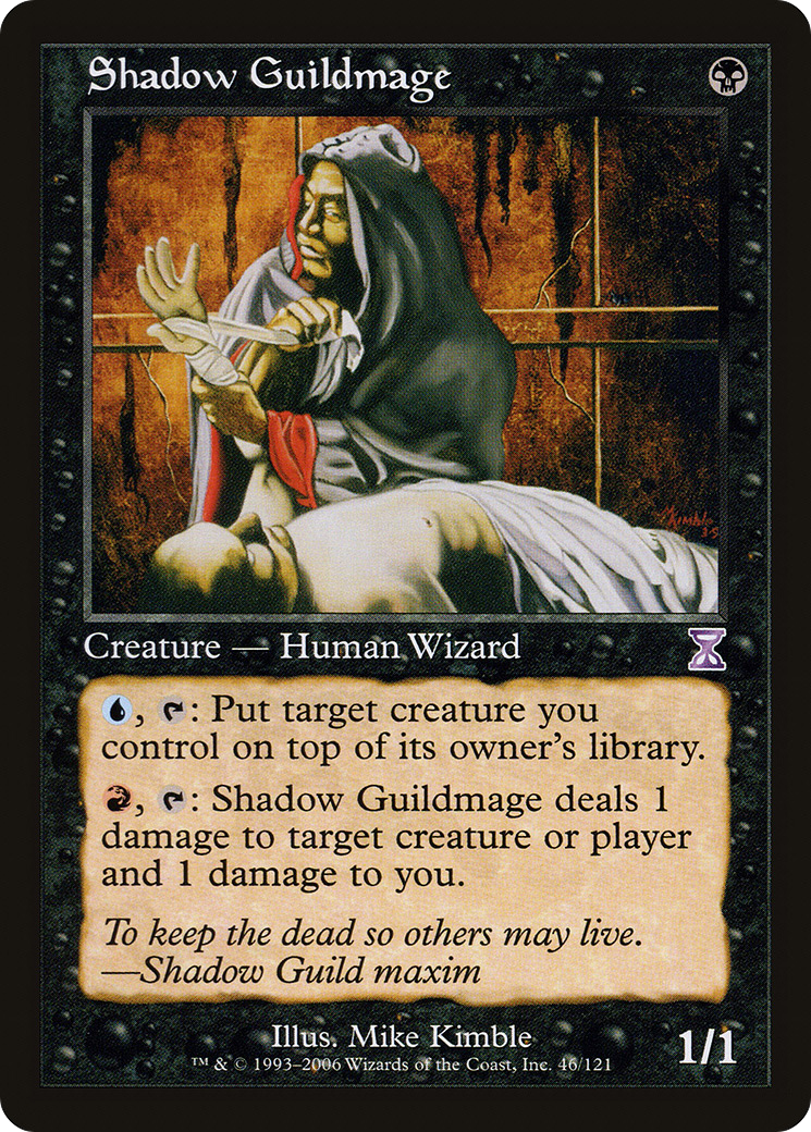 Shadow Guildmage (TSB-046) [Time Spiral Timeshifted] Foil