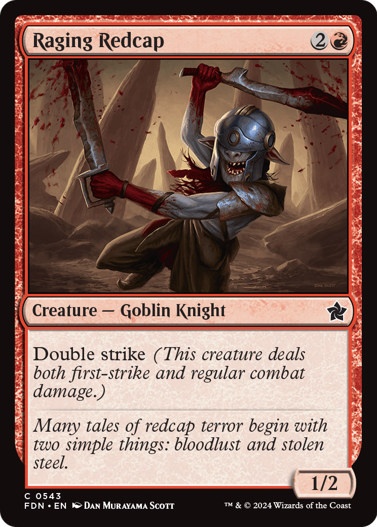 Raging Redcap (FDN-543) [Foundations]