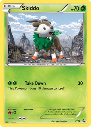 Skiddo - XY11 (XY11/211) [XY Promos] Holofoil - Promo