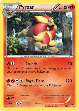 Pyroar (XY26/211) [XY Promos] Holofoil - Promo