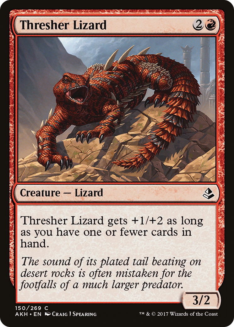 Thresher Lizard (AKH-150) [Amonkhet] Foil