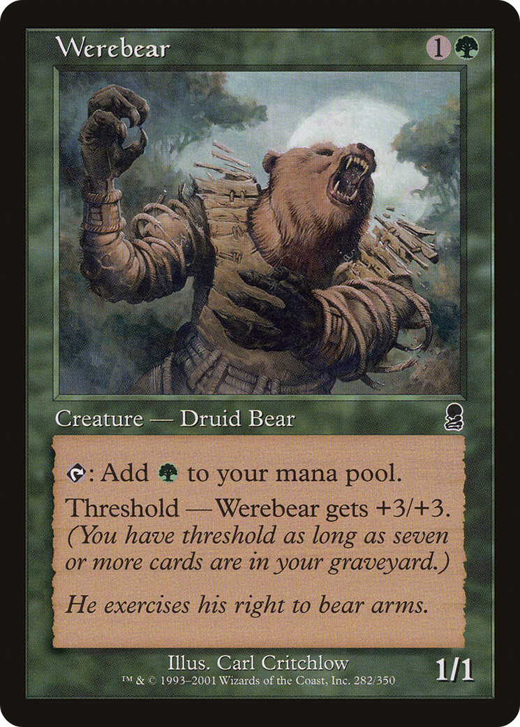 Werebear (ODY-282) [Odyssey]