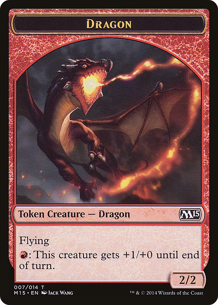 Dragon Token (M15-007) [Magic 2015 Tokens]