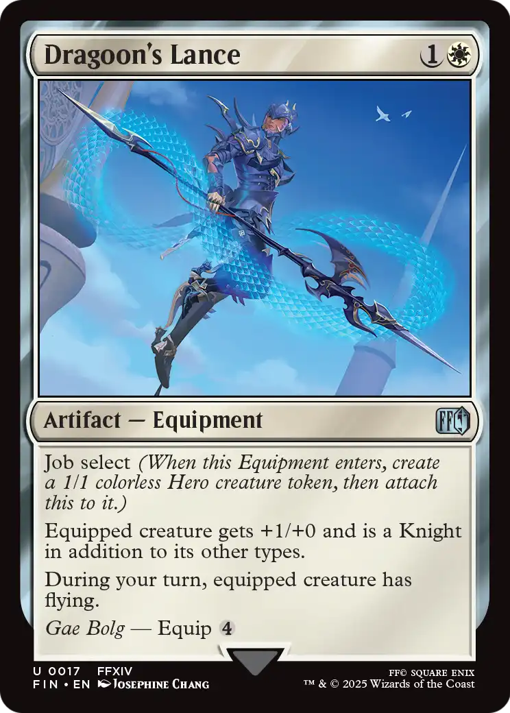Dragoon's Lance (FIN-017) [FINAL FANTASY]