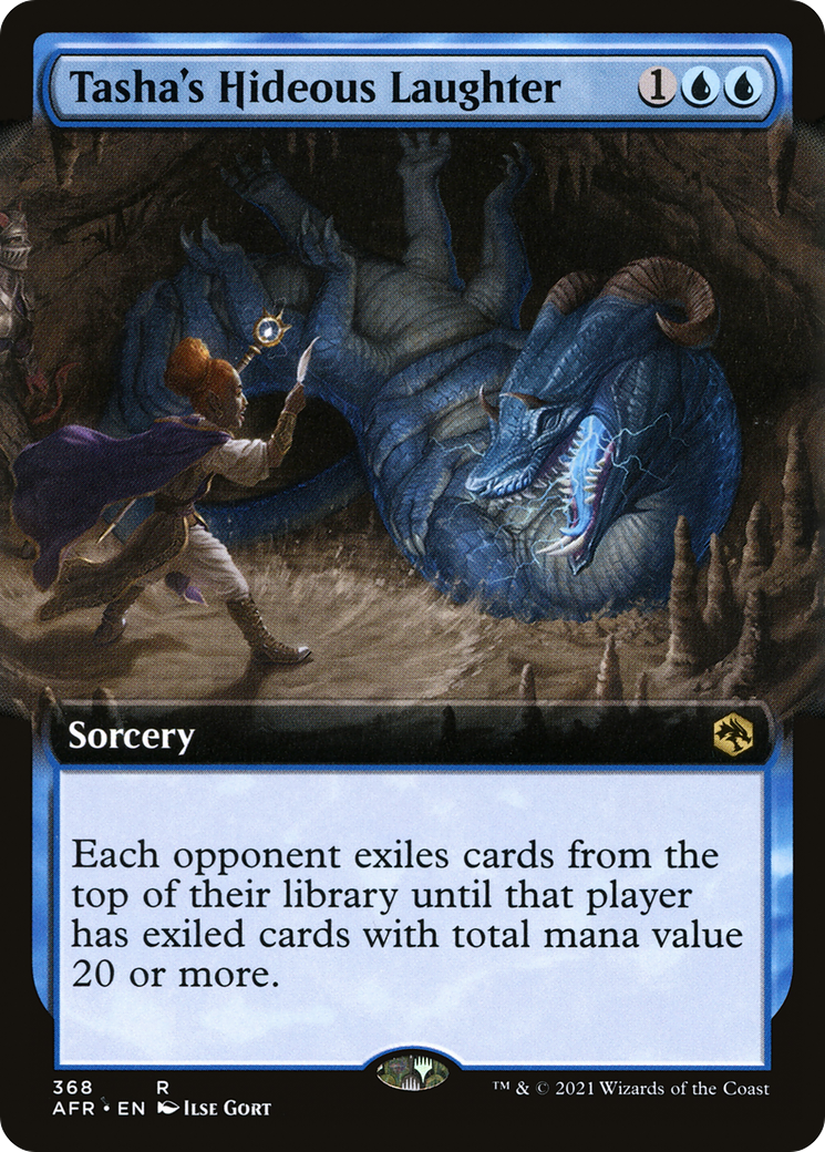 Tasha's Hideous Laughter (Extended Art) (AFR-368) [Adventures in the Forgotten Realms] Foil