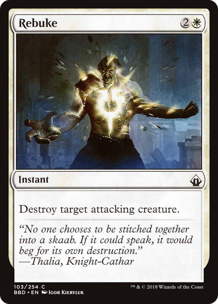 Rebuke (BBD-103) [Battlebond] Foil