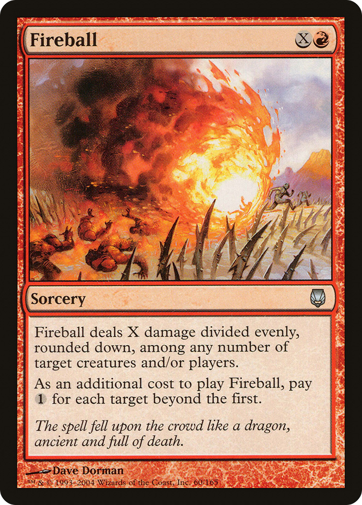 Fireball (DST-060) [Darksteel] Foil