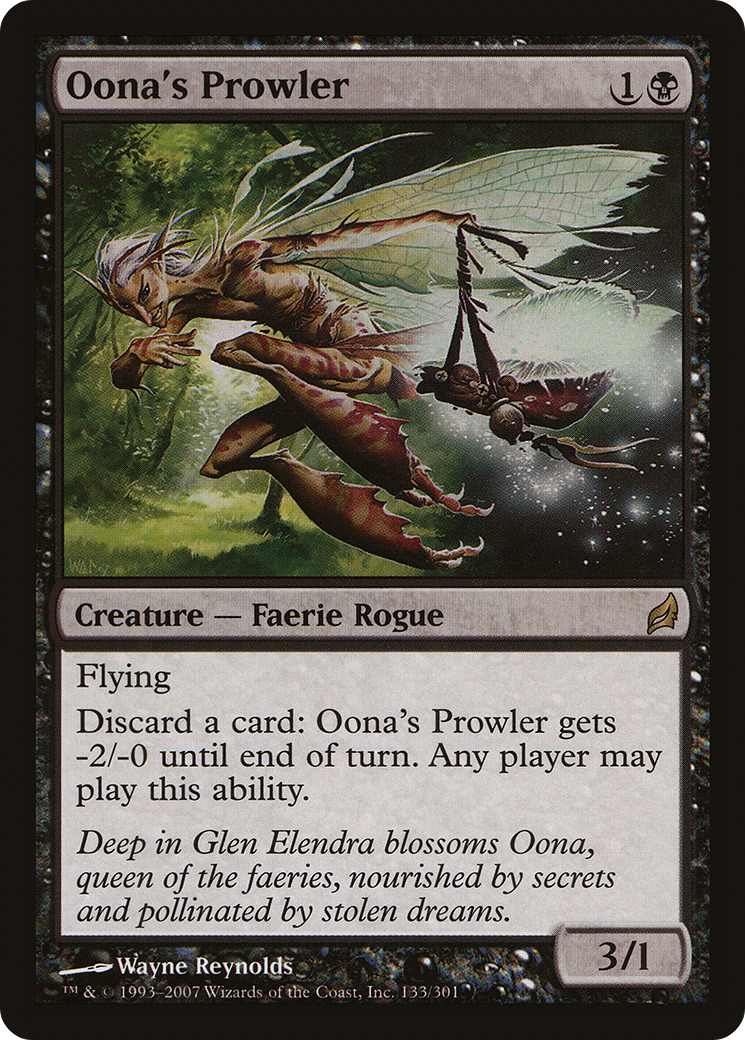 Oona's Prowler (LRW-133) [Lorwyn] Foil