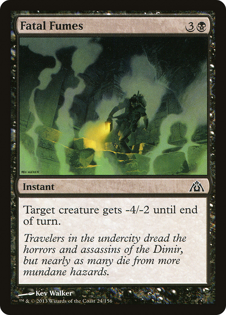 Fatal Fumes (DGM-024) [Dragon's Maze]