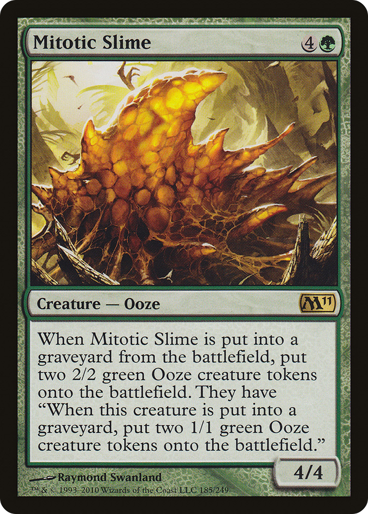 Mitotic Slime (M11-185) [Magic 2011]