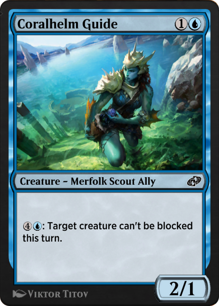 Coralhelm Guide (J21-179) [Jumpstart: Historic Horizons]