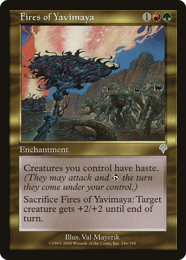 Fires of Yavimaya (INV-246) [Invasion] Foil
