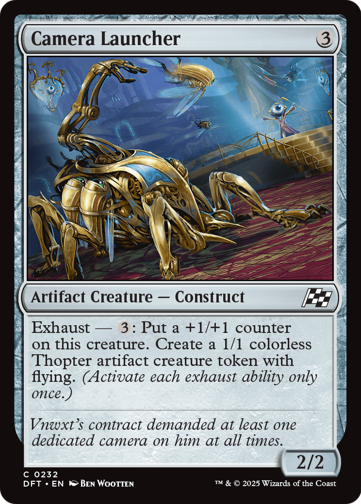 Camera Launcher (DFT-232) [Aetherdrift] Foil