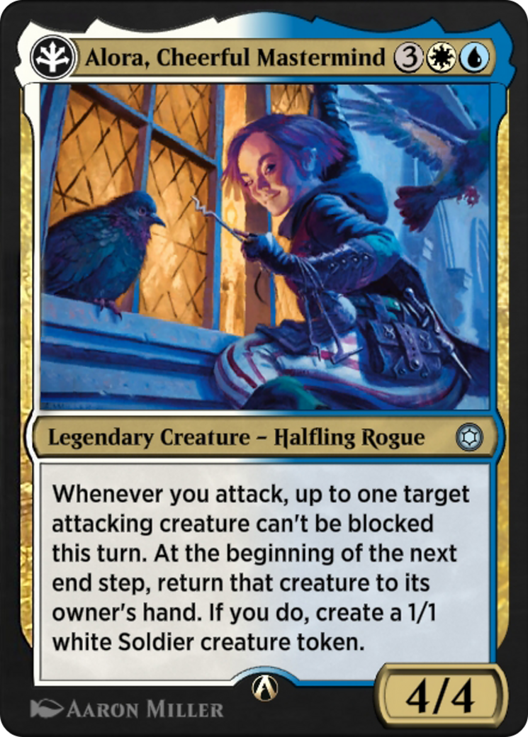 Alora, Cheerful Mastermind (HBG-05W) [Alchemy Horizons: Baldur's Gate]