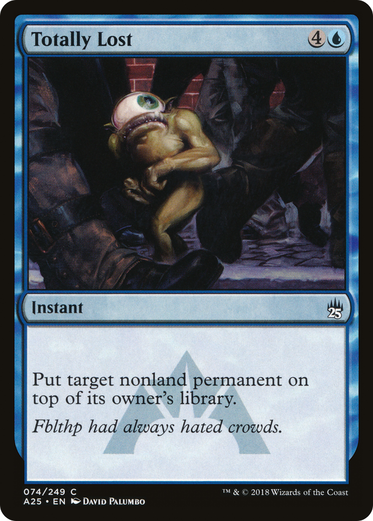 Totally Lost (A25-074) [Masters 25]